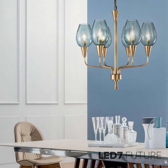 Loft Industry Modern - Sunrise Chandelier